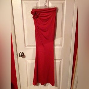 Oh Polly maxi red dress